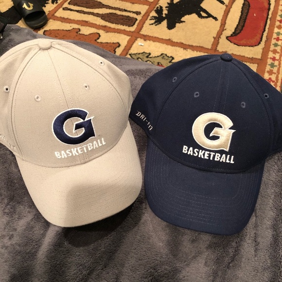 George Town basketball Nike dri-fit hats - Picture 1 of 4